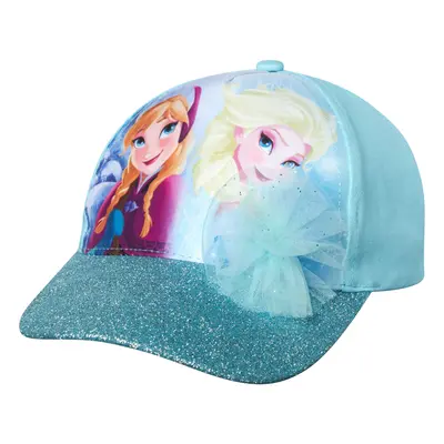 Disney Girls Princess Glitter Baseball Cap - Frozen Elsa Anna Cinder