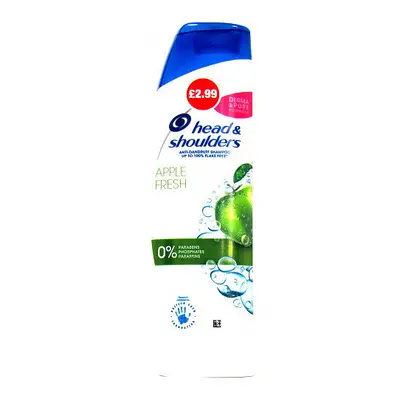 Head & Shoulders Apple Fresh 250ml (Pack 6)