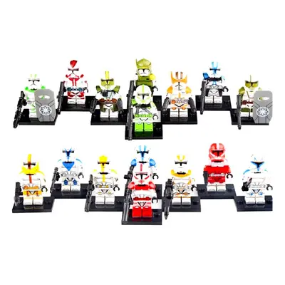 (Style C 16pcs) Star Wars Minifigure Model Building Block Figure Toy Kids Toy Gift