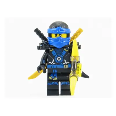 LEGO Ninjago: Deepstone Jay Blue Ninja Minifigure Yellow Aeroblade New