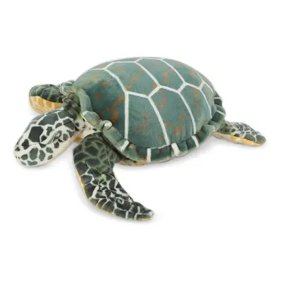 Melissa & Doug Giant Sea Turtle - Lifelike Stuffed Animal