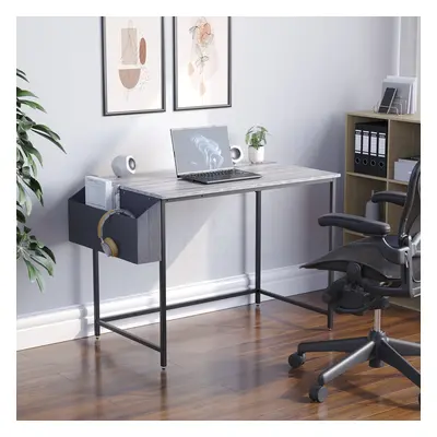 (Grey) Vida Designs Brooklyn Large Home Computer Desk