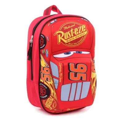 Disney 1 x Lightning McQueen 'Piston Cup Champion' 3D Effect Car 31cm Backpack