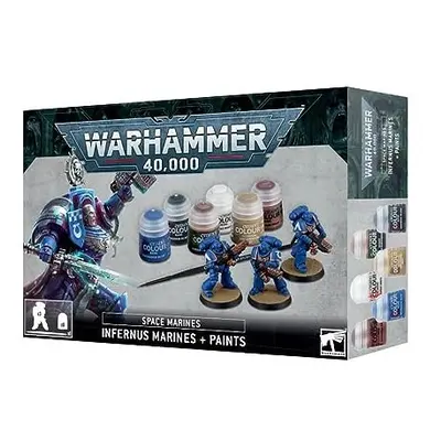 - Warhammer 40,000 - Space Marines: Infernus Marines + Paints Set