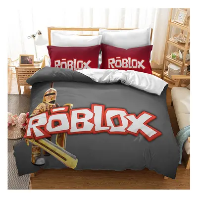 (Pattern 17, Single) ROBLOX Bedding Single Double Duvet Cover Cartoon