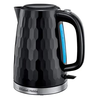 Russell Hobbs Honeycomb Electric Jug Kettle 3000W 1.7Litre Black