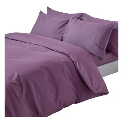 (Single, Grape) Duvet Cover with Pillowcase Thread count