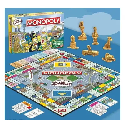 The Simpsons Monopoly Collector's Edition Board Game Card Party Family