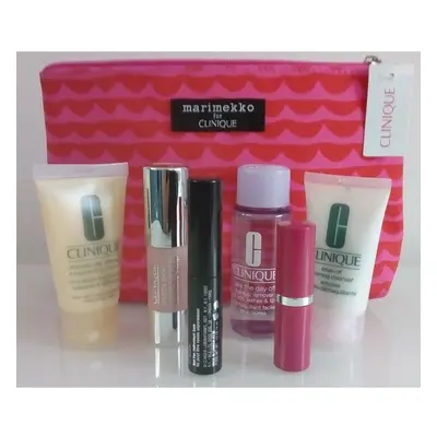 Clinique Piece Gift Set with Makeup Bag by Marimekko