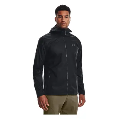 Under Armour Forefront Rain Jacket Men's Standard (002) Black / / Gra