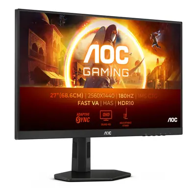 AOC Gaming Q27G4XN - G4 Series - LED monitor - QHD - 27" - HDR