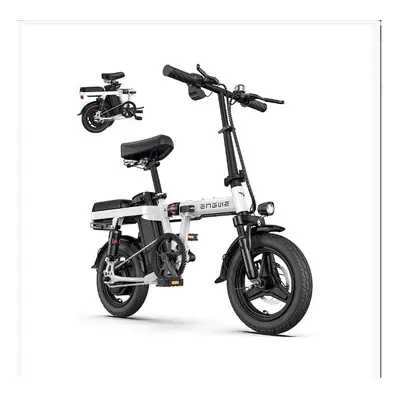 Electric Bikes ENGWE T14 Folding 14" 48V10Ah E-Bike White