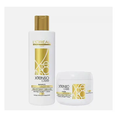 Loreal Professionnel Xtenso Care Shampoo 250ml and Hair Masque - 200ml