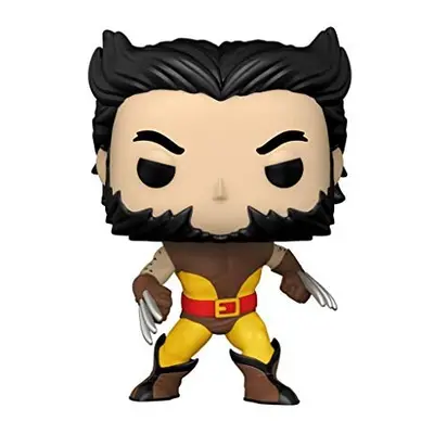 Funko Pop! Marvel: X-Men â Unmasked Wolverine Brown Suit #720 Vinyl Figure Shop Exclusive