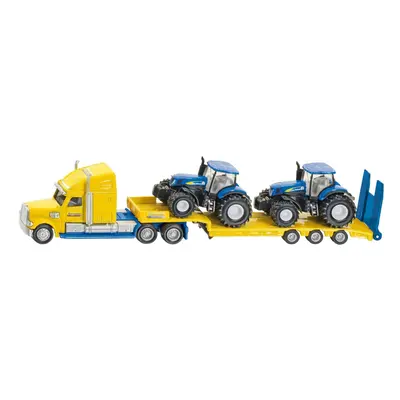 1:87 Siku Truck With New Holland Tractors - 1805 Scale Super - siku new holland tractors truck s