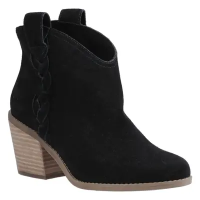 (Black, (Adults')) TOMS Constance Leather Women's Black Boots