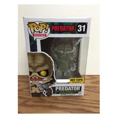 Funko Pop Movies Predator Clear Green Blood Splatter Hot Topic Exclusive #31 Vinyl Figure