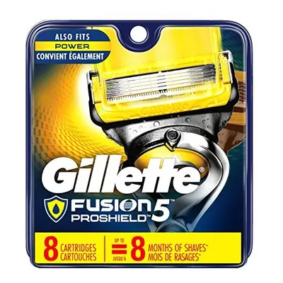 Gillette Fusion5 ProShield Mens Razor Blades, Blade Refills