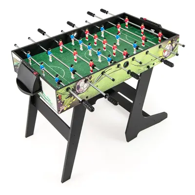 Foosball Table Game Set Foldable Soccer Table w/ Footballs