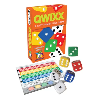 Games - Ceaco Gamewright - Qwixx Kids New Toys