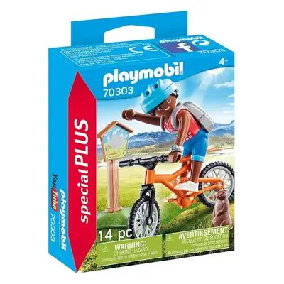 Playmobil Multicolour Special Plus Mountain Biker Playset