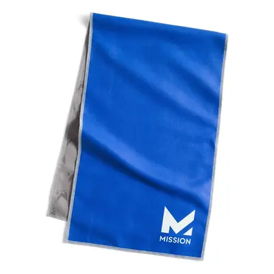 MISSION Original Microfiber Cooling Towel for The Gym, Yoga, Golf, and More (Mission Blue)