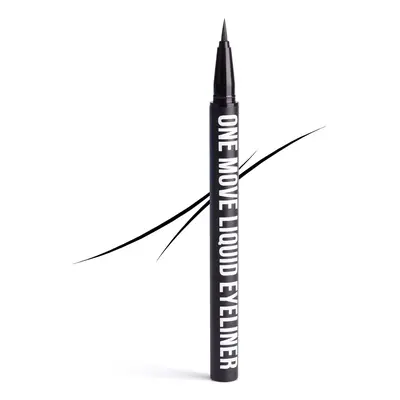 One Move Liquid Eyeliner | Black Gel Liner | Liquid Form | Waterproof | Quick-Drying | Smudge Pr