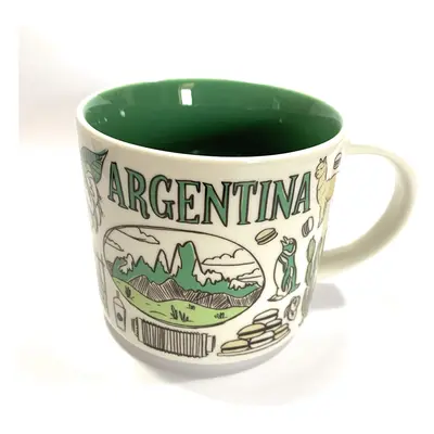 Starbucks Argentina Coffee Mug BTS Been There Series 14oz