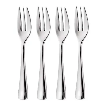 Malvern Bright Pastry Forks Set of Made from Stainless Steel Dishwasher Safe