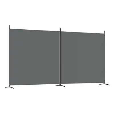 (Anthracite, x cm) vidaXL Room Divider Wall Partition Screen Panel Room Separator Privacy Screen