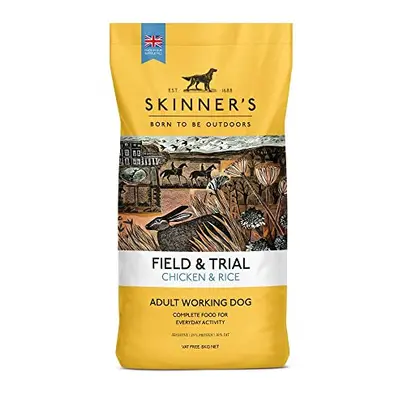 Skinner?s Field & Trial Chicken & Rice ? Complete Dry Adult Dog Food, Sensitive, Gentle Digestio