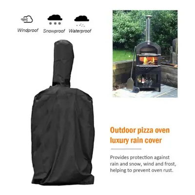 Barbecue Pizza Oven Cover Heavy Duty BBQ Grill Protective Waterproof Rain Covers