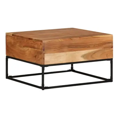 vidaXL Solid Acacia Wood Coffee Table Living Room Furniture Couch Side Table