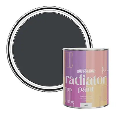 Grey Heat Resistant Radiator Paint in Matt Finish - Graphite 750ml (SHDRCT1146)