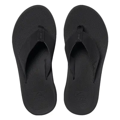 (8 UK, All Black) Reef Mens Phantom II Casual Summer Beach Holiday Slip On Flip Flops Sandals