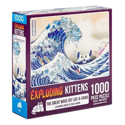 The Great Wave of Catagawa Jigsaw Puzzle - Pieces