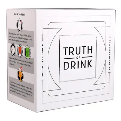 Truth or Drink - Fun Drinking Party Card Game - Dare or Shots