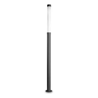 Leds-C4 Lyon - Outdoor Bollard Urban Grey 181cm