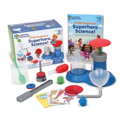 STEM Explorers Superhero Science, Science Kit for Year Old Girls and Boys, Includes Experiments