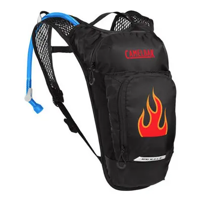 (Black/Flames) CamelBak Mini M.U.L.E Hydration Backpack 1.5L