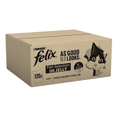 Felix As Good As It Looks Cat Food Fish 120x100g