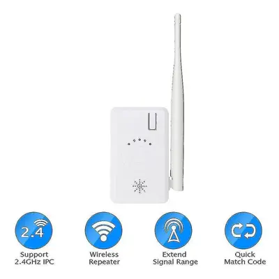 Hiseeu Wifi Range Extender Repeater Ipc Router For Wireless Security Camera Wired Nvr To Be Wire