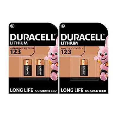 3 x Duracell Lithium Batteries (1 Blister with Batteries + Blister Battery) Batteries (CR123 / C