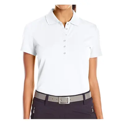 Callaway Women's Short Sleeve Ottoman Performance Golf Polo With Sun P