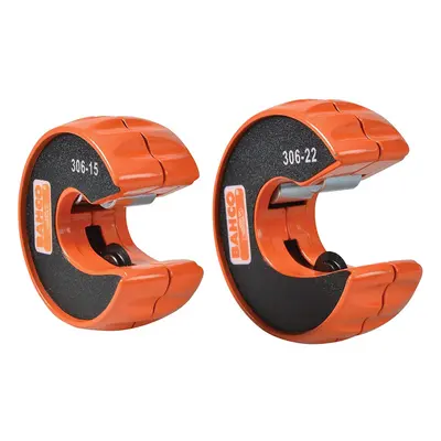 Bahco BAH306PACK Pipe Cutters, Orange, 15mm & 22mm