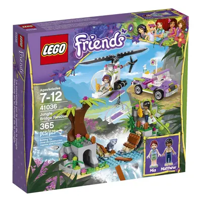 LEGO Friends Jungle Bridge Rescue Building Set