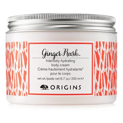 Origins Ginger Rush Intensely Hydrating Body Cream 6.7oz/200ml (Packaging May Vary)