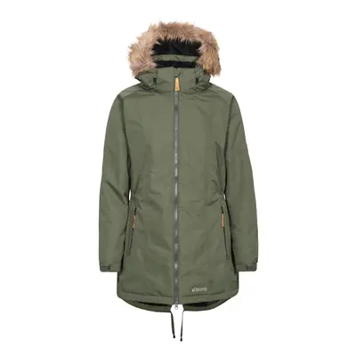 (XXS, Moss) Trespass Womens/Ladies Celebrity Insulated Longer Length Parka Jacket