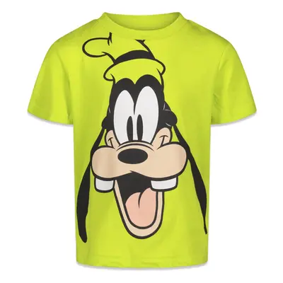 Disney Mickey Mouse Goofy Toddler Boys TShirt Green 4T