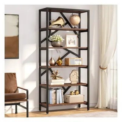 Tribesigns 6-Tier Bookshelf, Bookcase, Standing Book Shelves